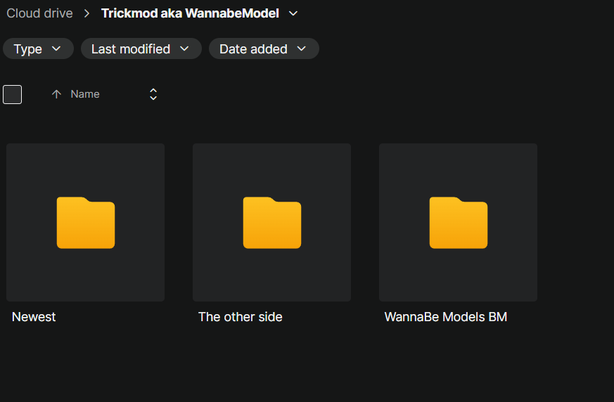 TRICKMOD Wannabe Models BM Leaks